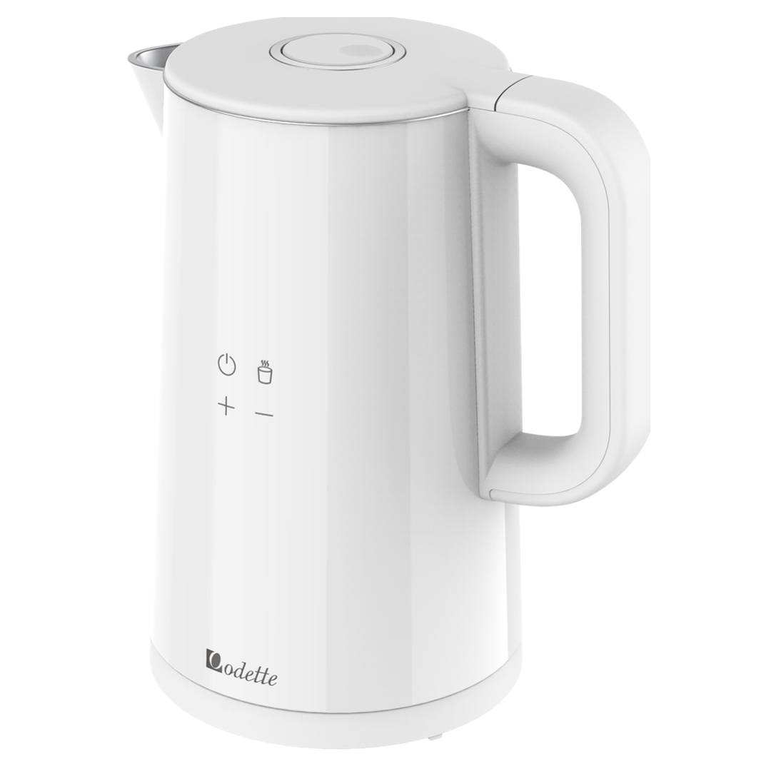 Electric Kettle COCTIONE Glass Digital Kettles Double Wall 1.7