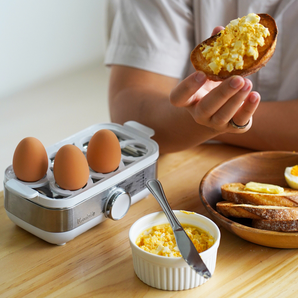 Odette Multifunctions Portable Steamer / Hard & Soft Boiled Egg Maker
